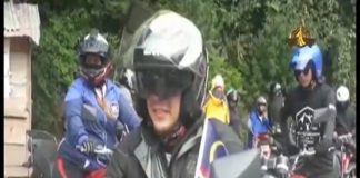 Malaysian motorcyclist rally crew travel to Naran and Abbotabad to give a message and show and Pakistan is a safe..