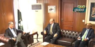 The World Bank Regional Vice President Hartwig Schafer met with Minister of Foreign Affairs Shah Mehmood Qureshi in Islamabad (29.08.18)