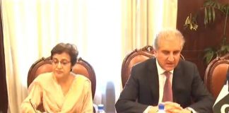 Minister of Foreign Affairs of Iran Javad Zarif met with Minister of Foreign Affairs Shah Mehmood Qureshi in Islamabad (31.08.18)