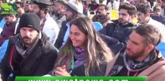 Pakistan is totally different from what Western Media tell you :: Feedbacks of tourists from Sweden and Spain, they are attending the Snow Festival in Malam Jabba, Swat

#TravelPakistan #PTI #KPKUpdates #Tourism #Pakistan