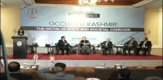 Minister of Foreign Affairs Shah Mahmood Qureshi Complete Speech at International Conference "Occupied Kashmir: The Victim of State and Societal Coercion" organised by International think-tank Pakistan House in Islamabad (25.02.19)