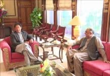 Speaker National Assmebly Mr. Asad Qaiser calls on Prime Minister Imran Khan. Legislative matters came under discussion.